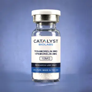 Tesamorelin 8mg + Ipamorelin 2mg Blend 10mg 121123